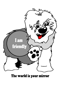 Dog I Am Friendly